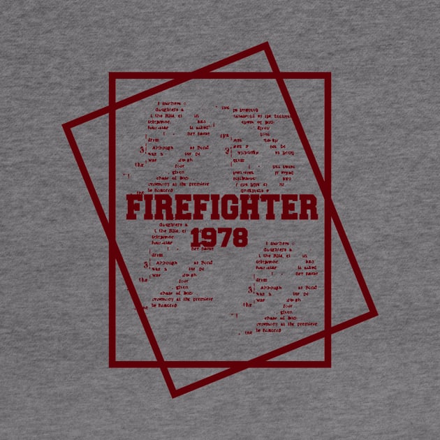 T-SHIRT FIREFIGHTER by VICTFIRE